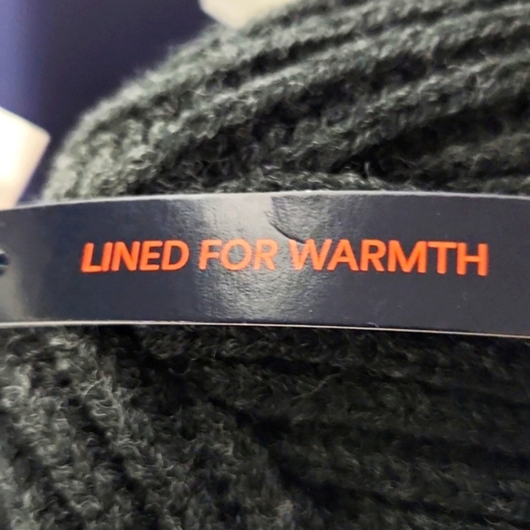 Rainforest Charcoal Lined Beanie Winter Hat One Size Unisex - Picture 4 of 5